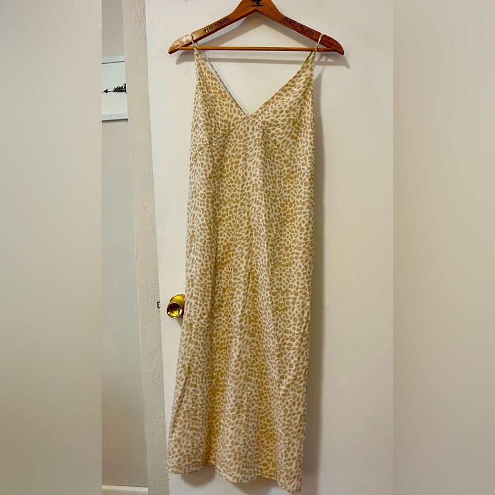 GAP Linen Mid-Calf Dress